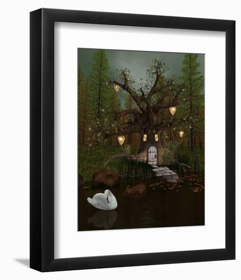 Secret Fantasy House-null-Framed Premium Giclee Print