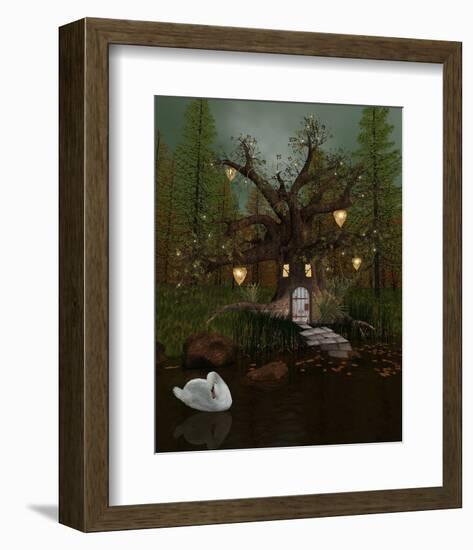 Secret Fantasy House-null-Framed Premium Giclee Print