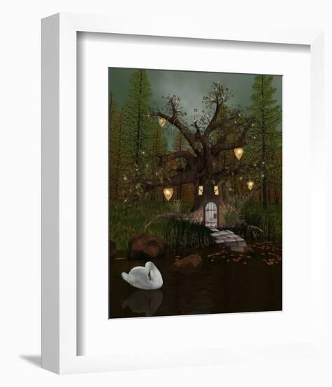 Secret Fantasy House-null-Framed Premium Giclee Print