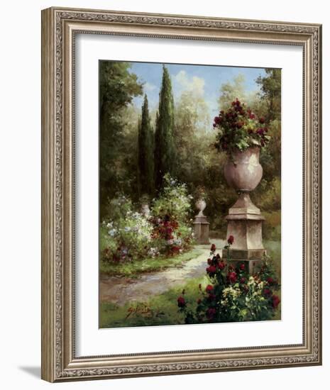 Secret Garden Path-Gabriela-Framed Art Print