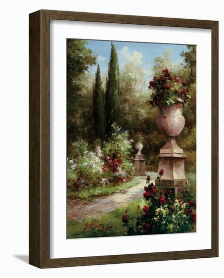 Secret Garden Path-Gabriela-Framed Art Print