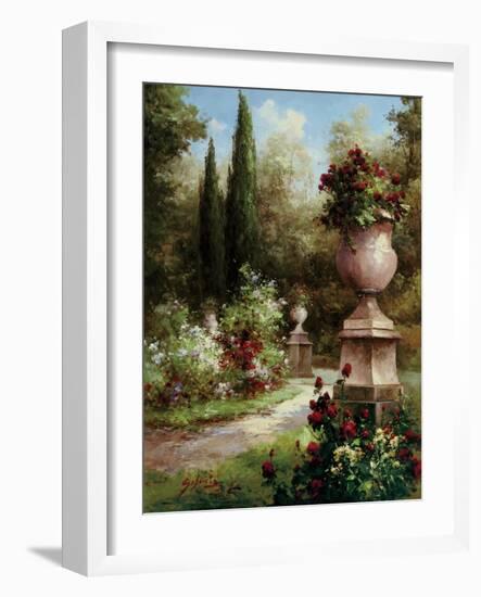 Secret Garden Path-Gabriela-Framed Art Print