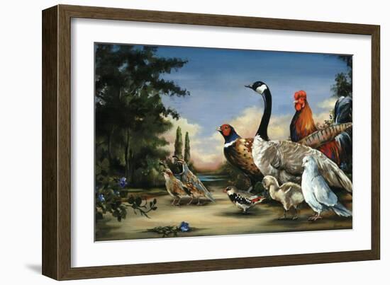 Secret Garden Suprise-Sydney Edmunds-Framed Giclee Print