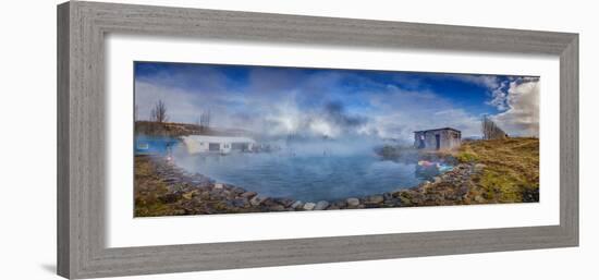 Secret Lagoon- Natural Hot Springs, Fludir, Iceland-null-Framed Photographic Print