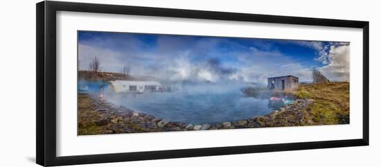 Secret Lagoon- Natural Hot Springs, Fludir, Iceland-null-Framed Photographic Print