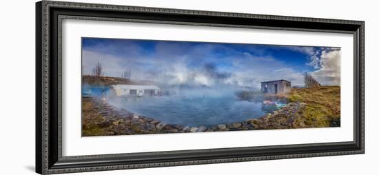 Secret Lagoon- Natural Hot Springs, Fludir, Iceland-null-Framed Photographic Print