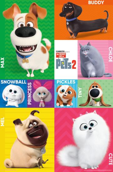Download Secret Life Of Pets 2 Grid Poster Art Com For iPhone Get Wallpaper Secret Life Of Pets 2 Grid Poster Art Com Desktop Wallpaper