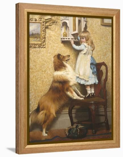 Secret Place-Charles Burton Barber-Framed Premier Image Canvas