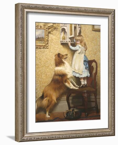 Secret Place-Charles Burton Barber-Framed Giclee Print