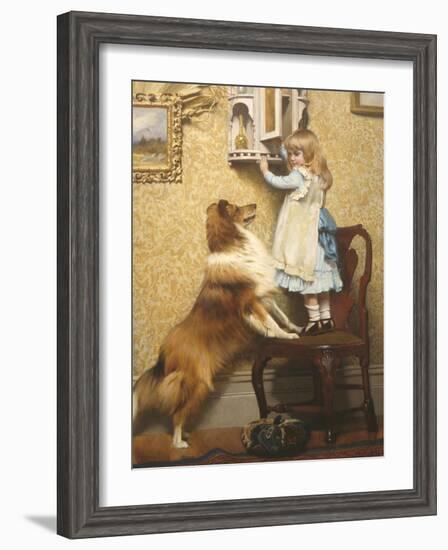 Secret Place-Charles Burton Barber-Framed Giclee Print