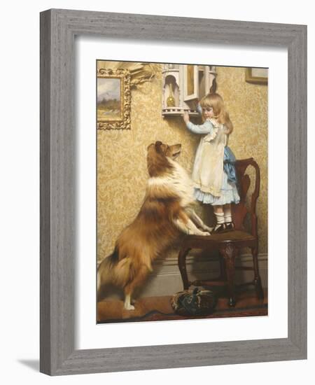 Secret Place-Charles Burton Barber-Framed Giclee Print