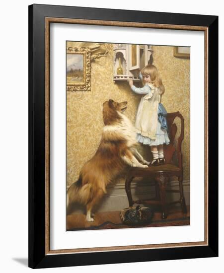 Secret Place-Charles Burton Barber-Framed Giclee Print