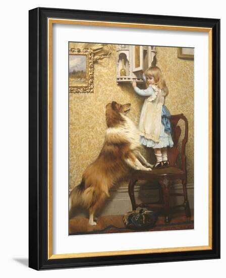 Secret Place-Charles Burton Barber-Framed Giclee Print