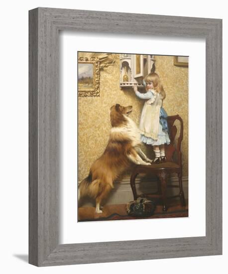 Secret Place-Charles Burton Barber-Framed Giclee Print