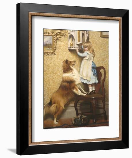 Secret Place-Charles Burton Barber-Framed Giclee Print