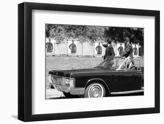 Secret Service Agents in Training, National Aboretum, Washington DC, 1968-Stan Wayman-Framed Photographic Print