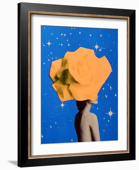 Secret woman _ Orange-Anne Storno-Framed Giclee Print