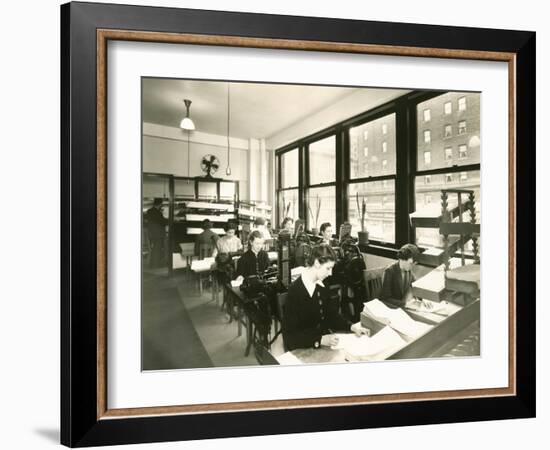 Secretarial Pool-null-Framed Photo