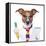 Secretary Dog-Javier Brosch-Framed Premier Image Canvas