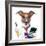 Secretary Dog-Javier Brosch-Framed Photographic Print