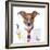 Secretary Dog-Javier Brosch-Framed Photographic Print