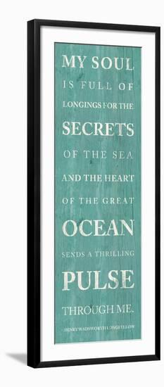 Secrets of the Sea-null-Framed Art Print