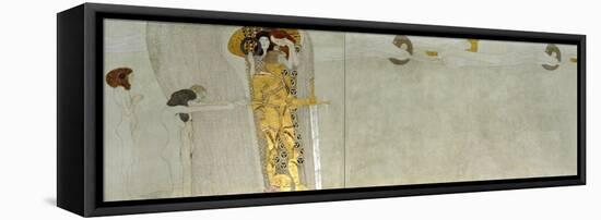 Section from the Beethoven Frieze, 1902-Gustav Klimt-Framed Premier Image Canvas