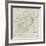 Section of a Map of South Africa-null-Framed Giclee Print