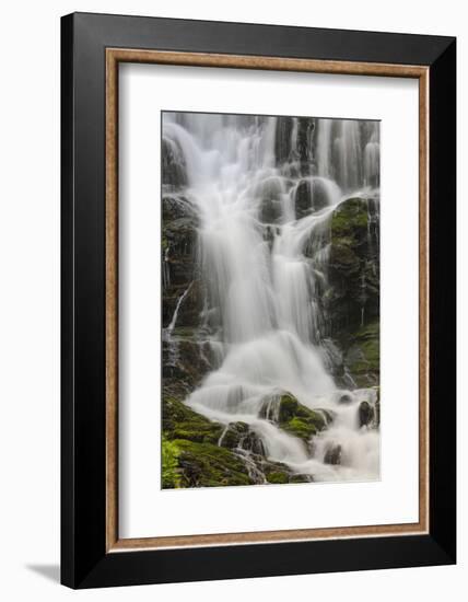 Section of Mingo Falls, Great Smoky Mountains National Park, Tennessee-Adam Jones-Framed Photographic Print