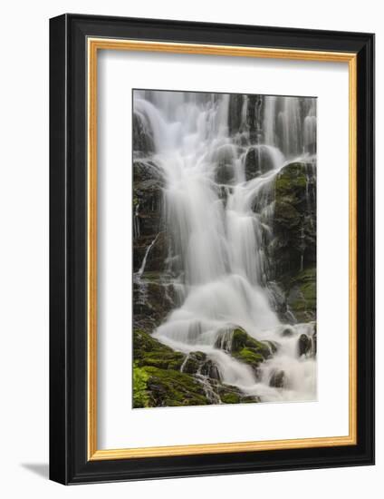 Section of Mingo Falls, Great Smoky Mountains National Park, Tennessee-Adam Jones-Framed Photographic Print