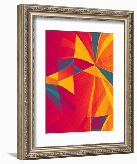 Sectional Fusion-Ruth Palmer-Framed Art Print