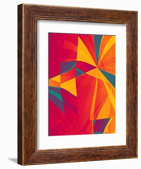 Sectional Fusion-Ruth Palmer-Framed Art Print