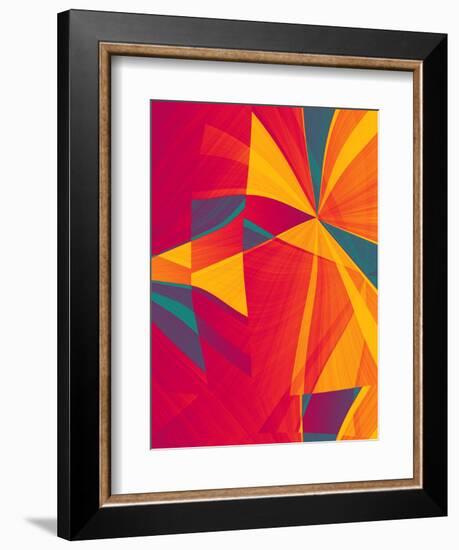 Sectional Fusion-Ruth Palmer-Framed Art Print