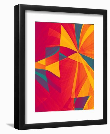 Sectional Fusion-Ruth Palmer-Framed Art Print