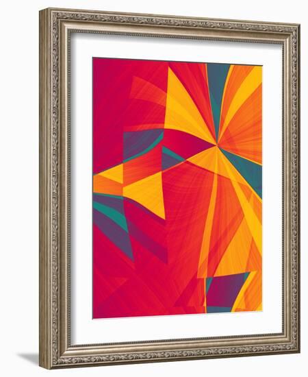 Sectional Fusion-Ruth Palmer-Framed Art Print