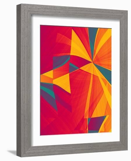 Sectional Fusion-Ruth Palmer-Framed Art Print