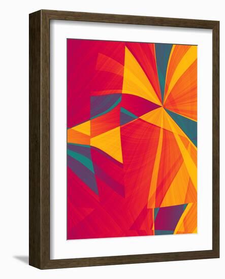 Sectional Fusion-Ruth Palmer-Framed Art Print