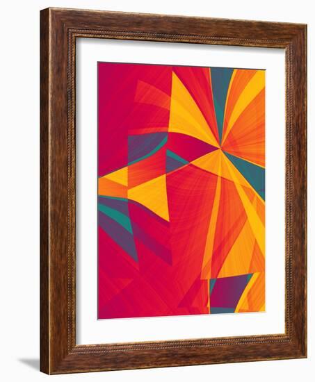 Sectional Fusion-Ruth Palmer-Framed Art Print