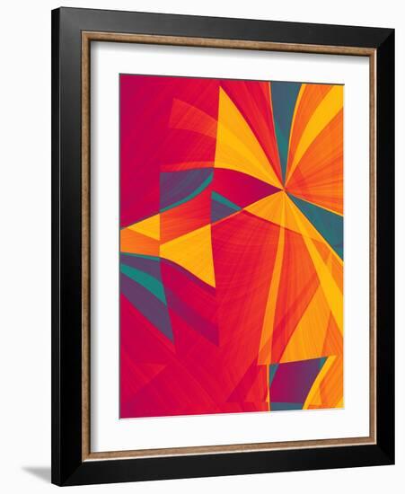 Sectional Fusion-Ruth Palmer-Framed Art Print