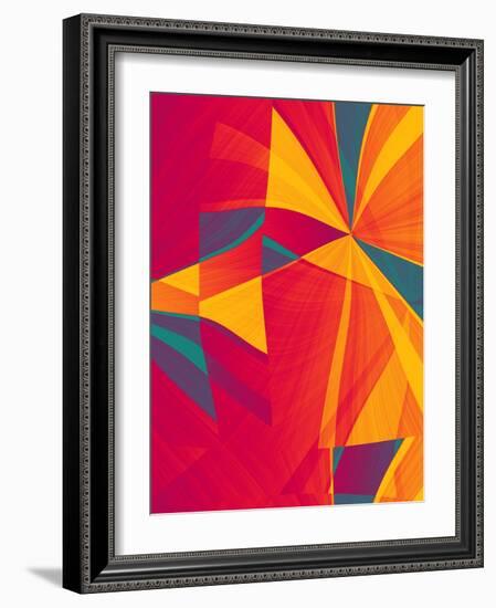 Sectional Fusion-Ruth Palmer-Framed Art Print