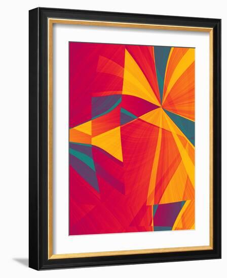 Sectional Fusion-Ruth Palmer-Framed Art Print