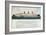 Sectional Plan of R.M.S. Queen Mary by G.Havis-null-Framed Giclee Print