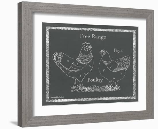 Sectioned Poultry-Gwendolyn Babbitt-Framed Art Print