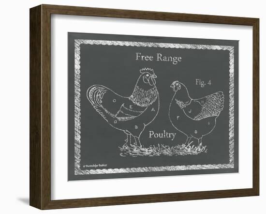 Sectioned Poultry-Gwendolyn Babbitt-Framed Art Print