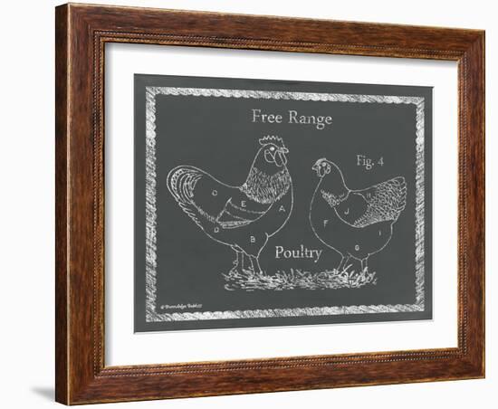 Sectioned Poultry-Gwendolyn Babbitt-Framed Art Print