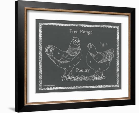 Sectioned Poultry-Gwendolyn Babbitt-Framed Art Print