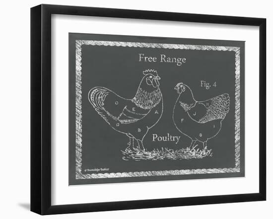 Sectioned Poultry-Gwendolyn Babbitt-Framed Art Print