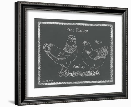 Sectioned Poultry-Gwendolyn Babbitt-Framed Art Print