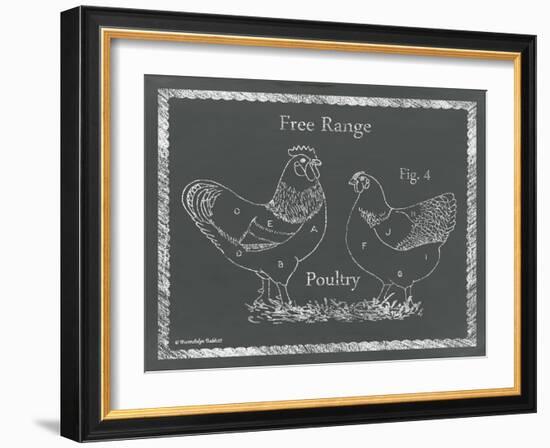 Sectioned Poultry-Gwendolyn Babbitt-Framed Art Print