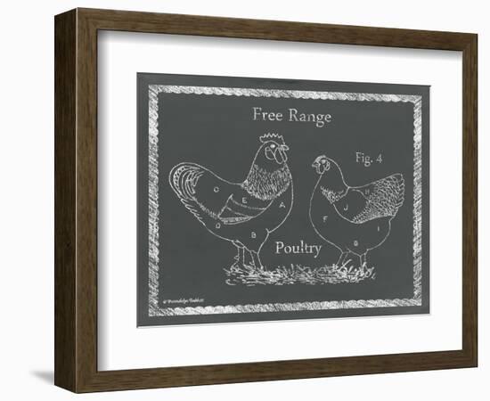 Sectioned Poultry-Gwendolyn Babbitt-Framed Art Print